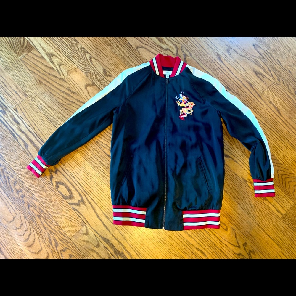 K/Lab Dragon Emblem Bomber Jacket Size Small